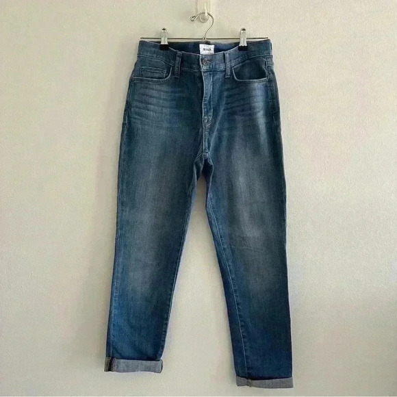 Hudson Natalie Midrise Slim Boyfriend Jeans Sz 26 - Picture 13 of 13